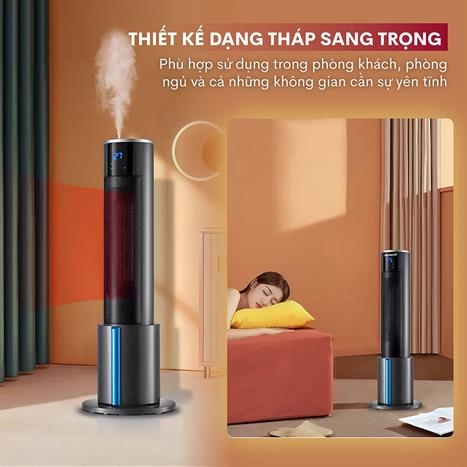 [HÀNG CHÍNH HÃNG] Quạt sưởi gốm FUJIHOME FH6000 - Công suất 2200W - Phạm vi sưởi ấm 10 - 25m²