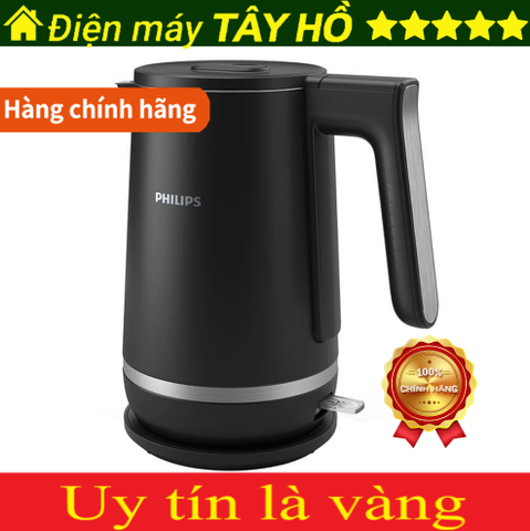 [HÀNG CHÍNH HÃNG] Bình đun siêu tốc Philips 1.7 lít HD9395/90