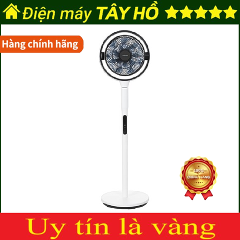 [HÀNG CHÍNH HÃNG] Quạt cây Toshiba trước 7 cánh - sau 9 cánh F-DSC80XVN(W) 25W