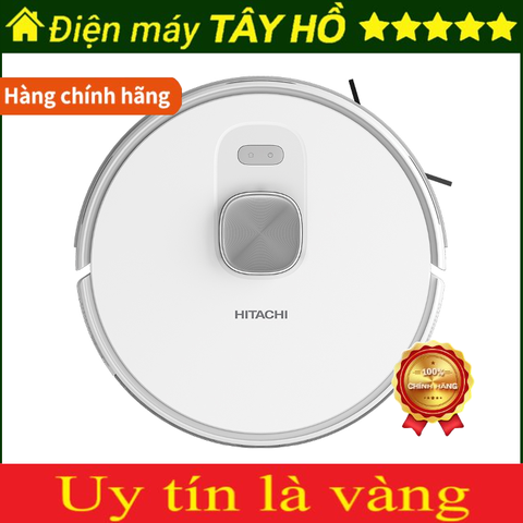 [HÀNG CHÍNH HÃNG] Robot hút bụi lau nhà thông minh Hitachi RV-X20P