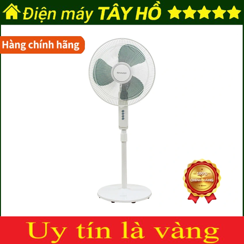 [HÀNG CHÍNH HÃNG] Quạt đứng Sharp PJ-S40MV-LG