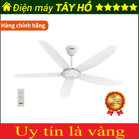 [HÀNG CHÍNH HÃNG] QUẠT TRẦN 5 CÁNH SUNHOUSE APEX APF7666W