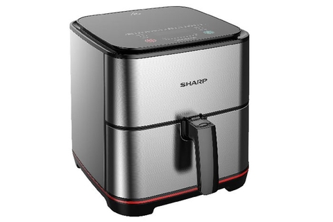 [HÀNG CHÍNH HÃNGNồi chiên không dầu điện tử Sharp KF-AF70EV-ST