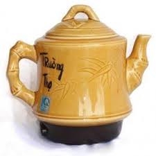 Ấm Sắc Thuốc Trường Thọ Gold Trúc Vàng Lươn BA2086