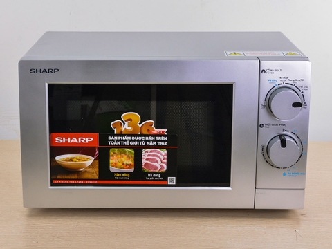 [HÀNG CHÍNH HÃNG] Lò vi sóng Sharp R-207VN-SL