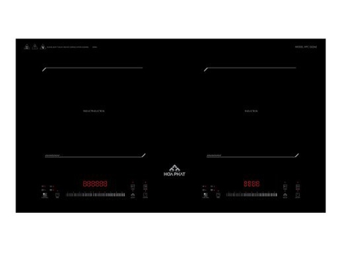 [HÀNG CHÍNH HÃNG] Bếp từ đôi Hòa Phát HPC D22A2