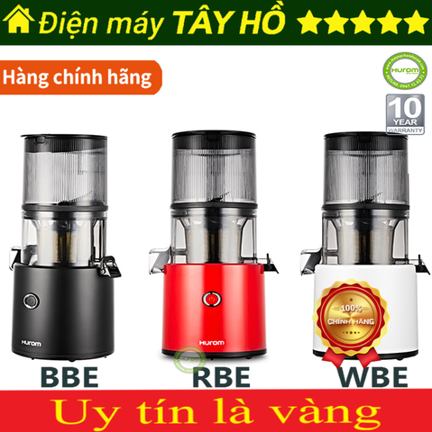 [HÀNG CHÍNH HÃNG] Máy ép chậm HUROM H300 (đỏ,đen,trắng) H300E-BBE / H300E-WBE / H300E-RBE