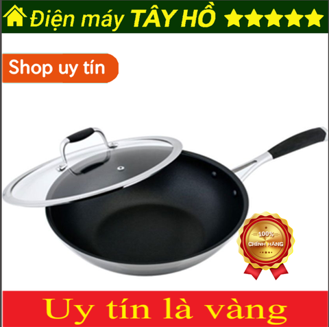 [HÀNG CHÍNH HÃNG] Chảo từ Canzy CZ-Wok 28 / CZ Wok 28