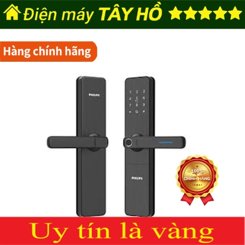 [Hàng chĩnh hãng] Khoá vân tay Philips DDL609-5HS