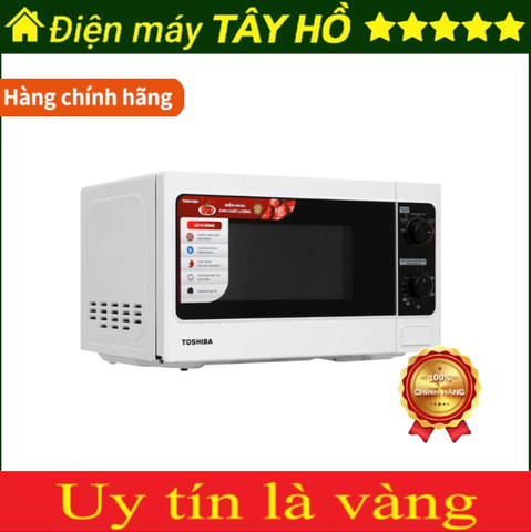 [HÀNG CHÍNH HÃNG] Lò vi sóng Toshiba ER-SM20(W1)VN