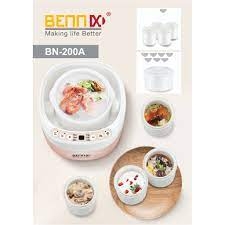 [Hàng Chính hãng] Nồi chưng yến, nấu chậm Bennix BN-200A Dung tích 2L
