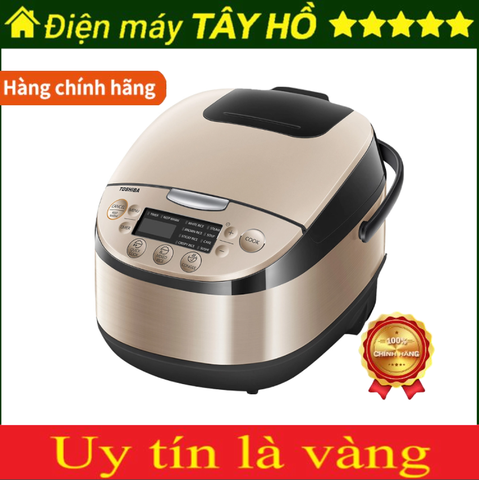 [HÀNG CHÍNH HÃNG] Nồi cơm điện tử Toshiba RC-18DR3PV(G)