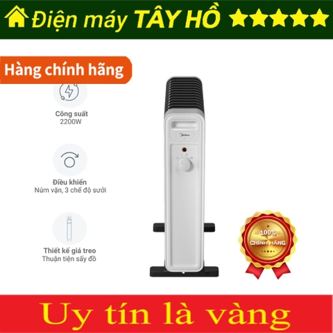 [CHÍNH HÃNG] Máy sưởi dầu Midea HYU22UA