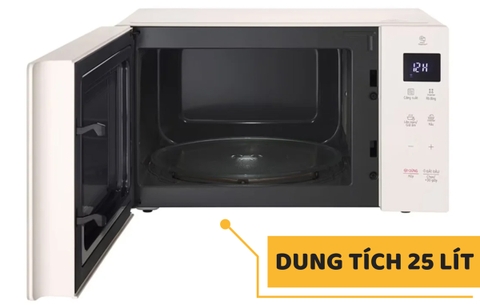 Lò Vi Sóng LG NeoChef™ 25l Inverter màu Be MS2535GIK