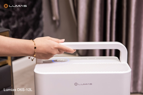 ( GIẢM 30%) Máy hút ẩm 12L Lumias D6S-12L