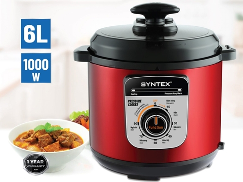 [HÀNG CHÍNH HÃNG] Nồi áp suất điện đa năng Syntex SP06 / Hare HR-PC602