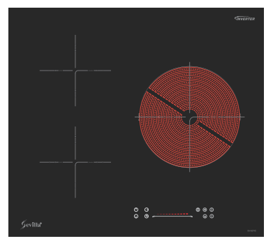 Bếp hồng ngoại điện từ Sevilla SV-637IC