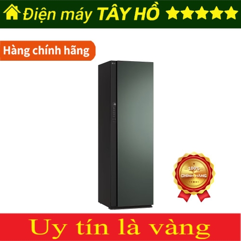 [GIẢM 30%] [CHÍNH HÃNG] Tủ chăm sóc quần áo thông minh LG styler SC5MNR4G 5 móc màu xanh lá cây