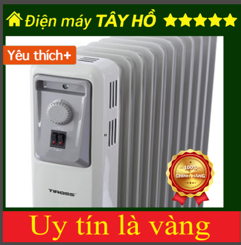 [CHÍNH HÃNG] Máy sưởi dầu 15 thanh Tiross TS9219- 15 thanh