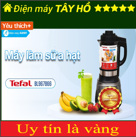 [HÀNG CHÍNH HÃNG] Máy làm sữa hạt đa năng Tefal BL967B66