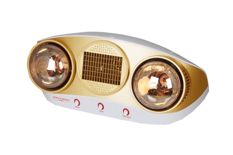 Đèn sưởi nhà tắm Braun BU16 có quạt thổi