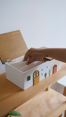 Nhà gỗ lưu trữ khẩu trang