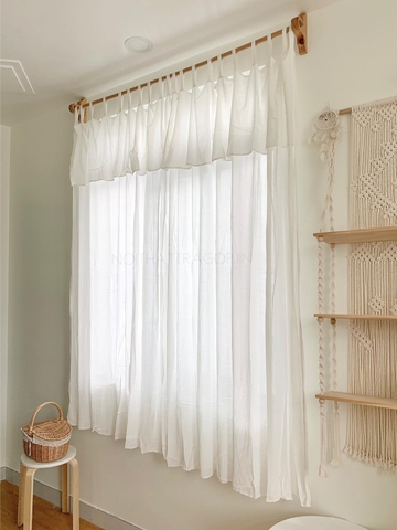 Rèm đũi trắng 2