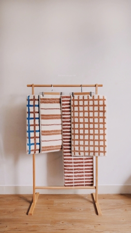 Thảm chân kẻ ô 45x75cm