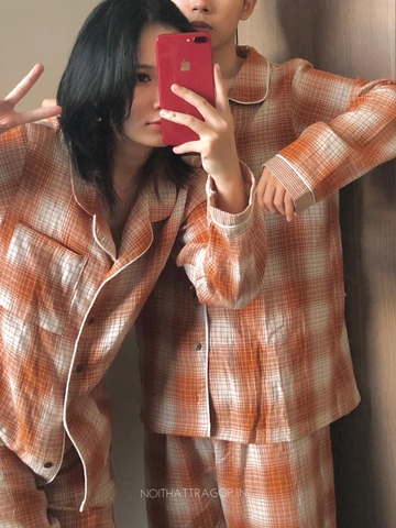 Đồ ngủ  - freesize nữ trắng đen