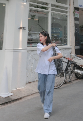 Set 3 món túi quai, túi cá và buộc tóc caro