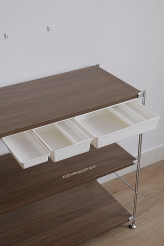 Hộp ngăn kéo nhựa cho bàn làm việc