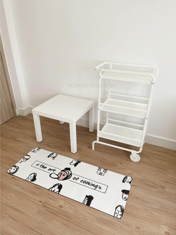 Thảm bếp nhựa welcome