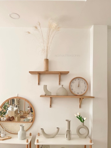 Kệ gỗ treo tường