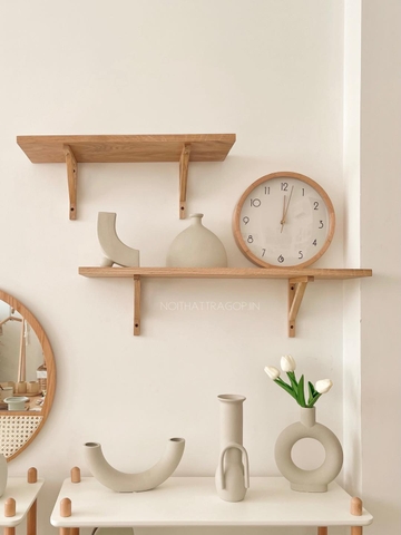 Kệ gỗ treo tường