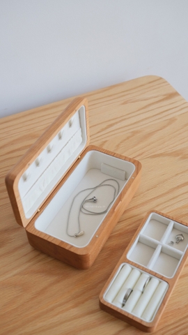 hộp trang sức 08 - hai tầng