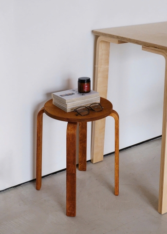 Ghế đẩu plywood 03