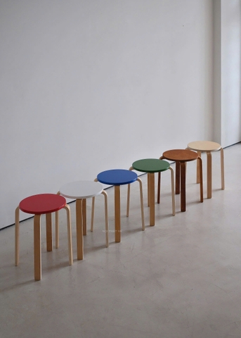 Ghế đẩu plywood 03