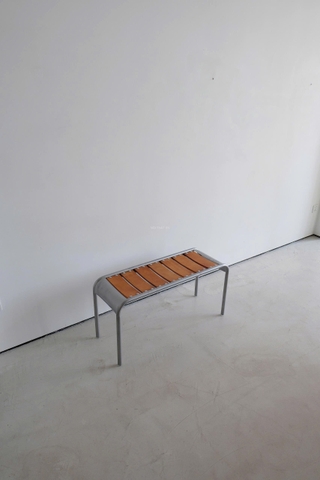 Bench gỗ 04 retro - mặt gỗ chân thép