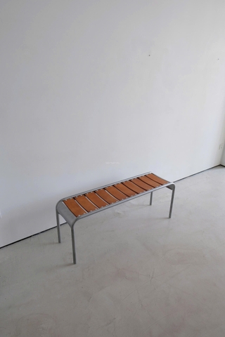 Bench gỗ 04 retro - mặt gỗ chân thép