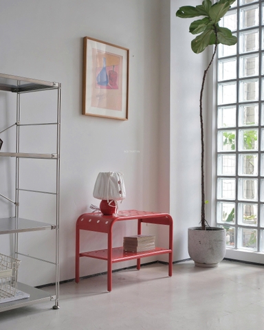Ghế thay giày sắt 2 tầng