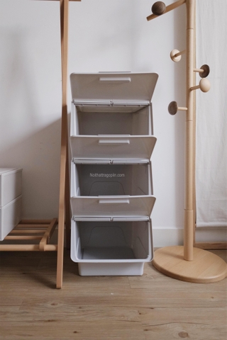 Hộp lưu trữ 04 nắp gập