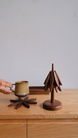 Bộ lót nồi hình cây 02