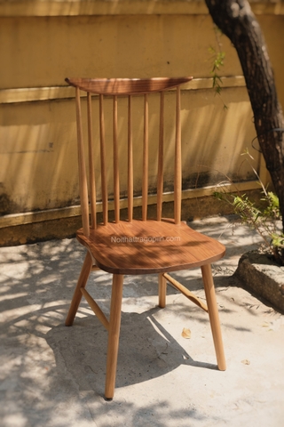 Ghế gỗ sồi + óc chó 02