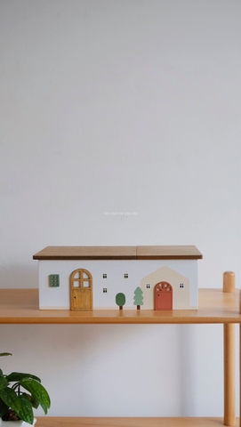 Nhà gỗ lưu trữ khẩu trang