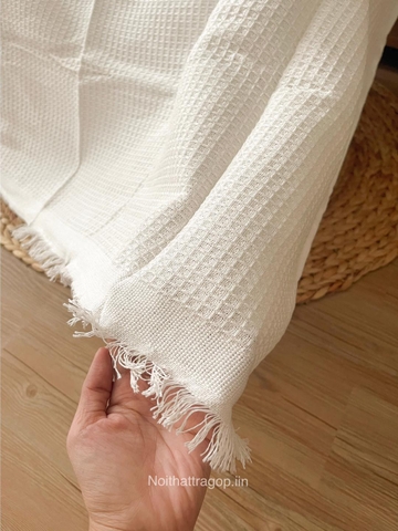 Khăn phủ sofa  - hoa tulip lớn 90x120cm