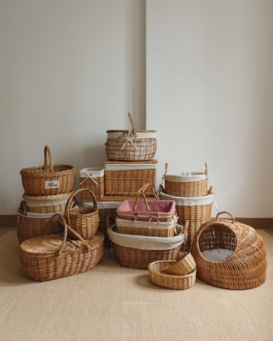 Giường mây cho thú nuôi