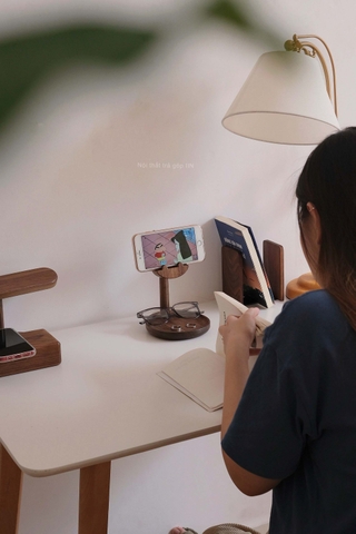 Giá đỡ điện thoại 06 để bàn, có khay đựng trang sức