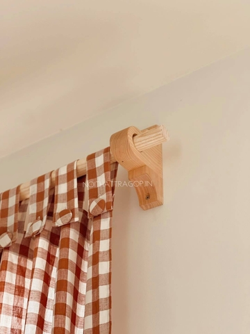 Bộ thanh treo rèm  - 2 lỗ