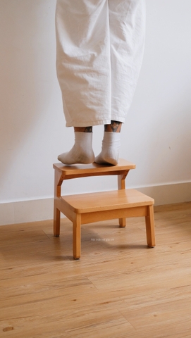 Thang gỗ/ ghế thang 04