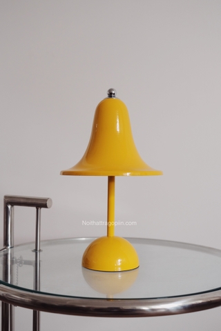 Đèn bàn Chuông Gió sạc cảm ứng 08 - Màu xám